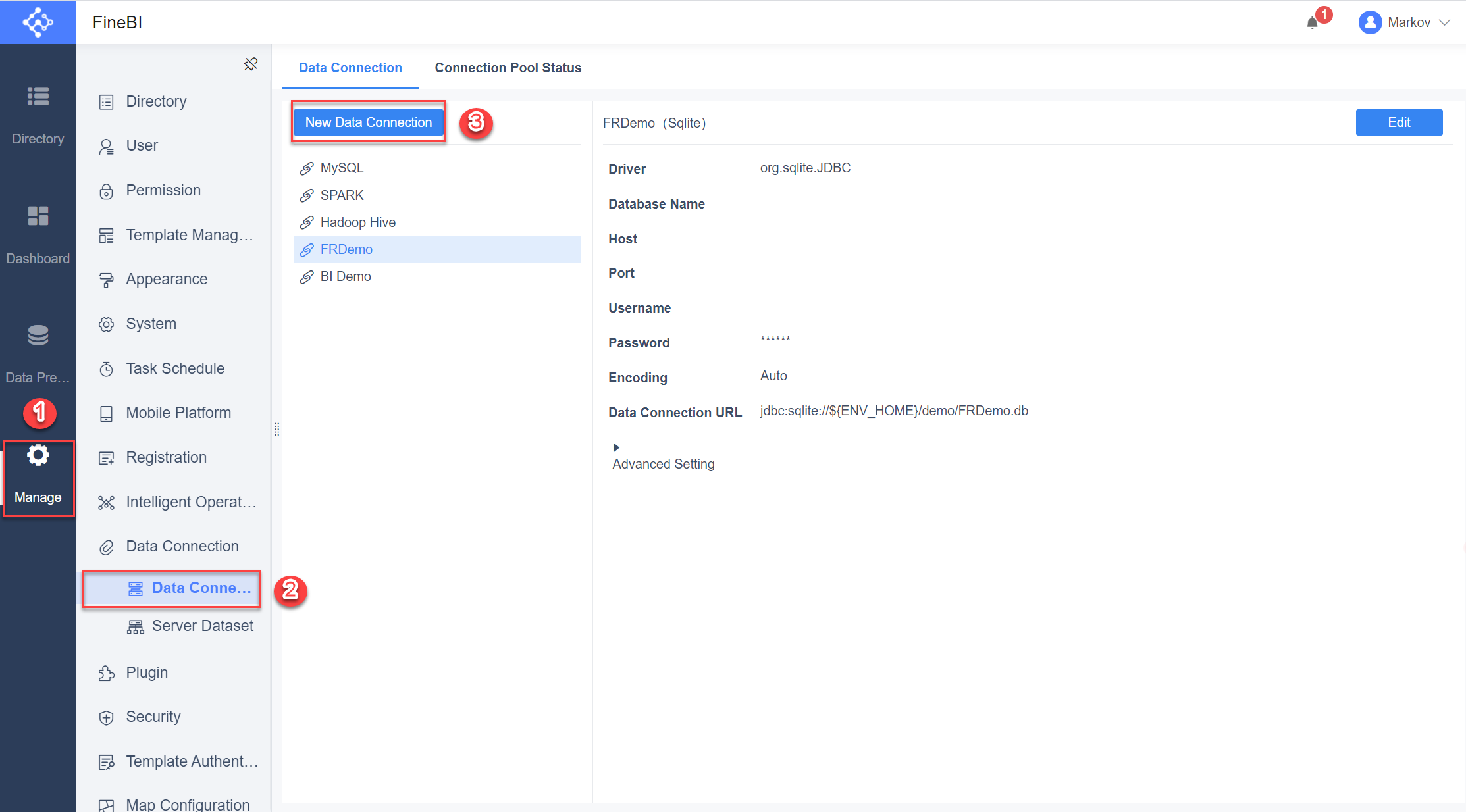 Quick start for data preparation- FineBI Help Document FineBI Document