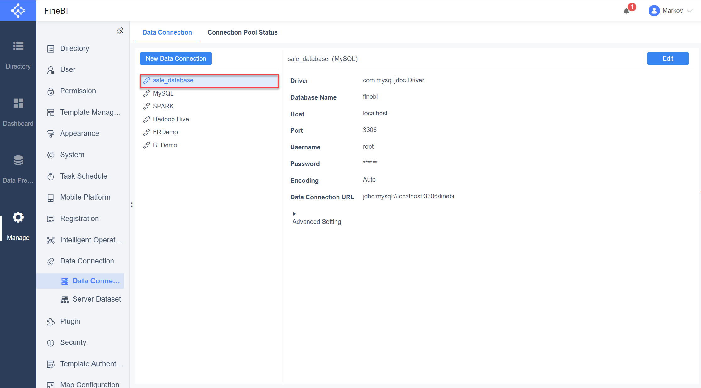 Quick start for data preparation- FineBI Help Document FineBI Document