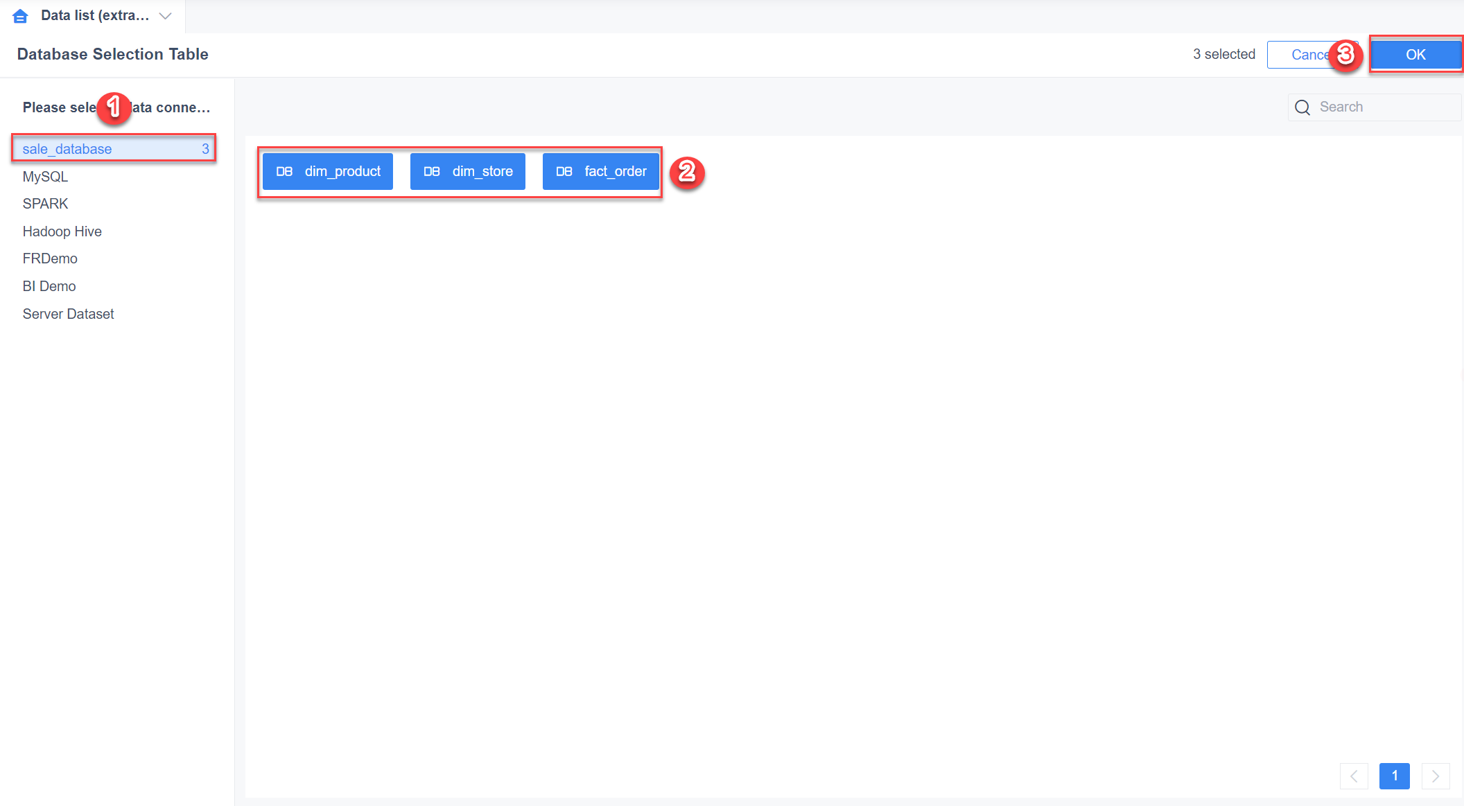 Quick start for data preparation- FineBI Help Document FineBI Document