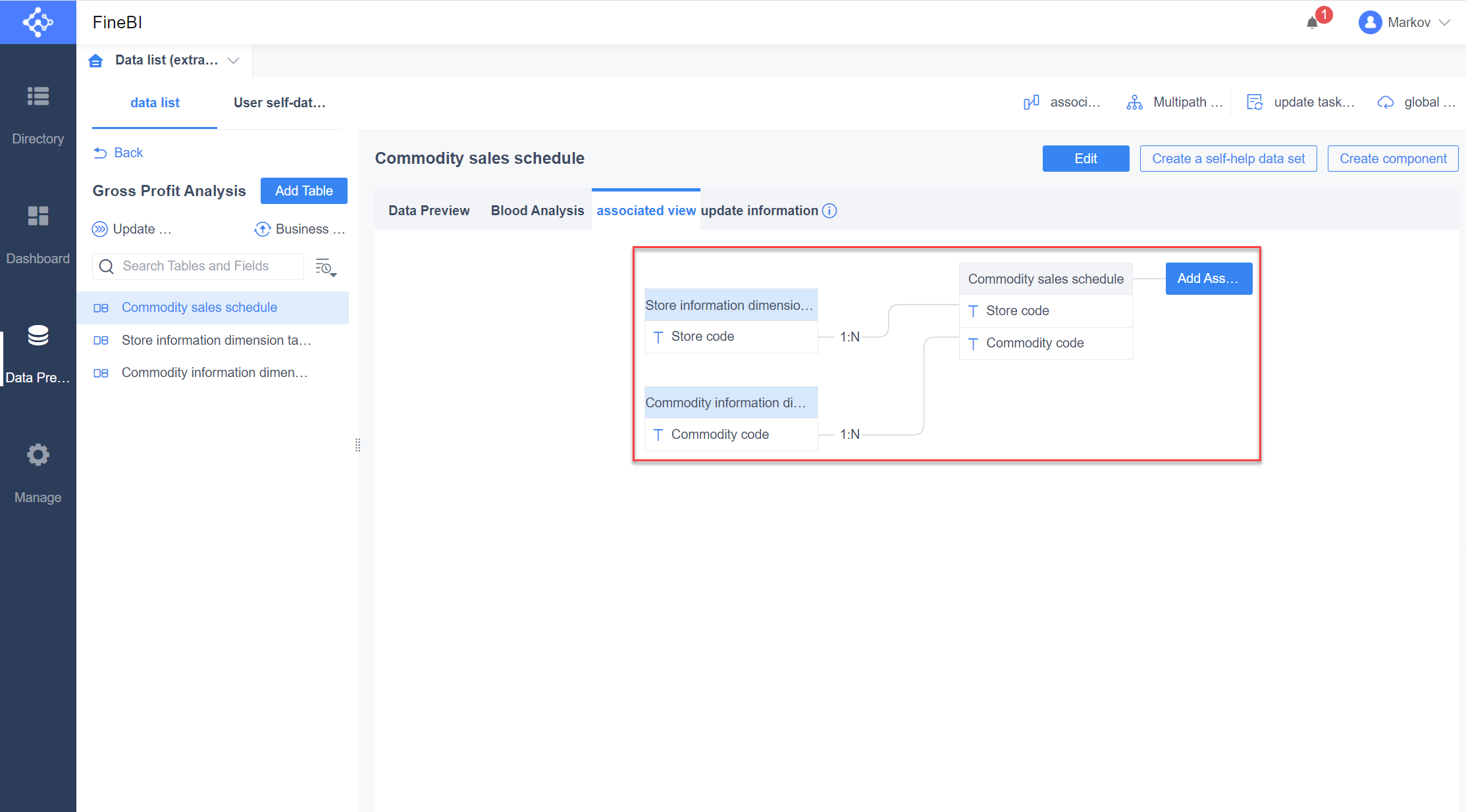 Quick start for data preparation- FineBI Help Document FineBI Document