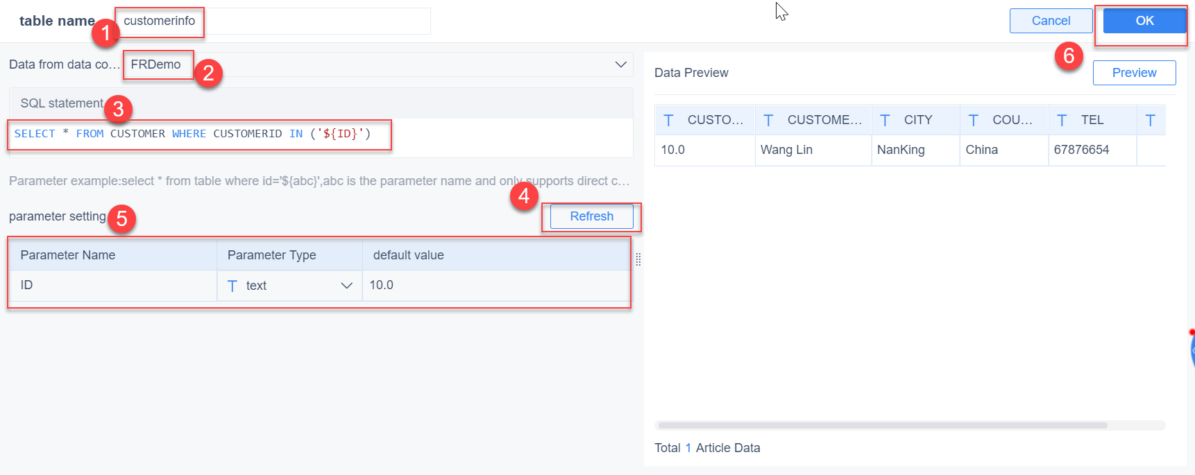 [Direct] Text component binding parameters- FineBI Help Document FineBI ...