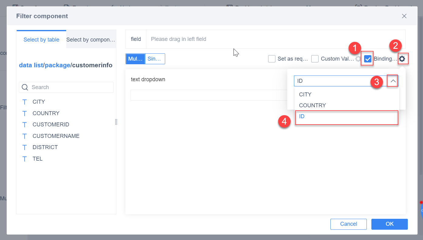 [Direct] Text component binding parameters- FineBI Help Document FineBI ...
