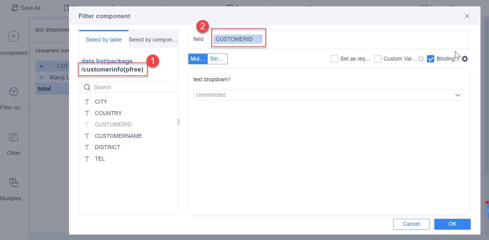 [Direct] Text component binding parameters- FineBI Help Document FineBI ...