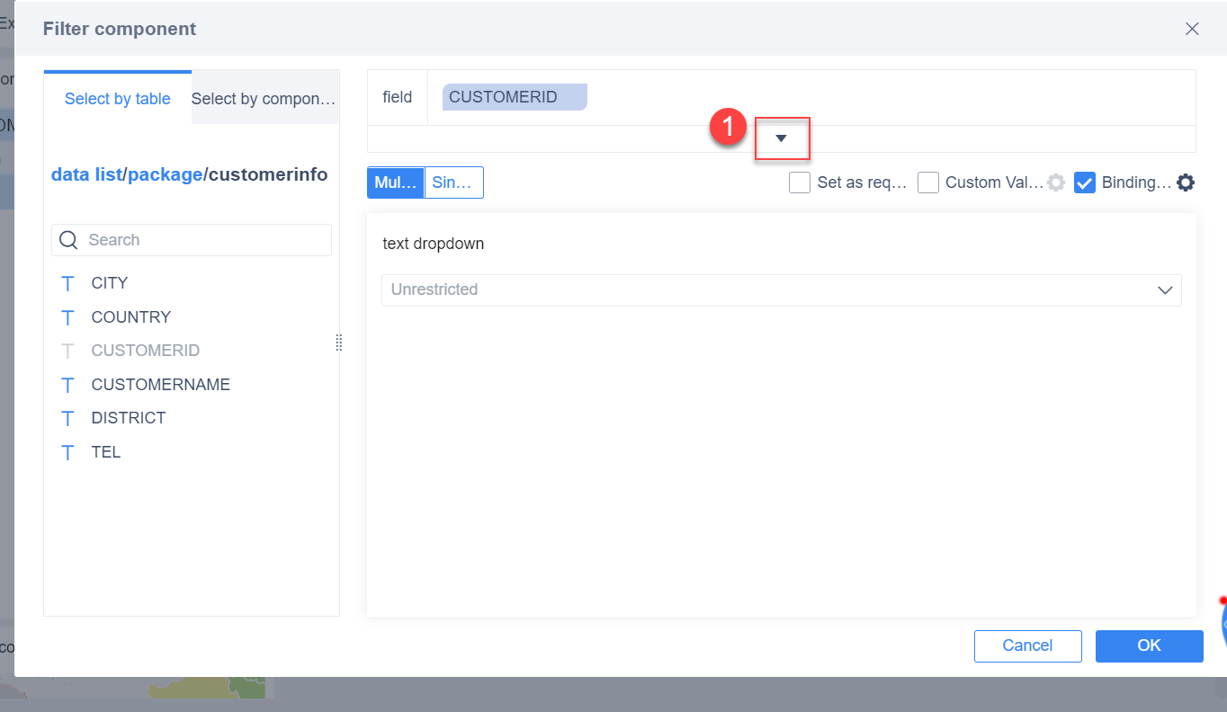 [Direct] Text component binding parameters- FineBI Help Document FineBI ...