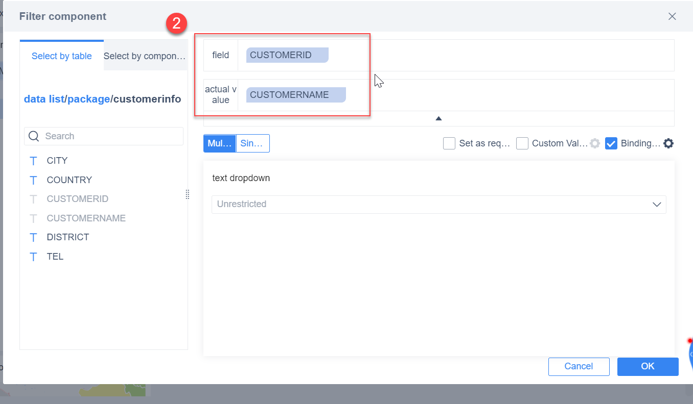 [Direct] Text component binding parameters- FineBI Help Document FineBI ...