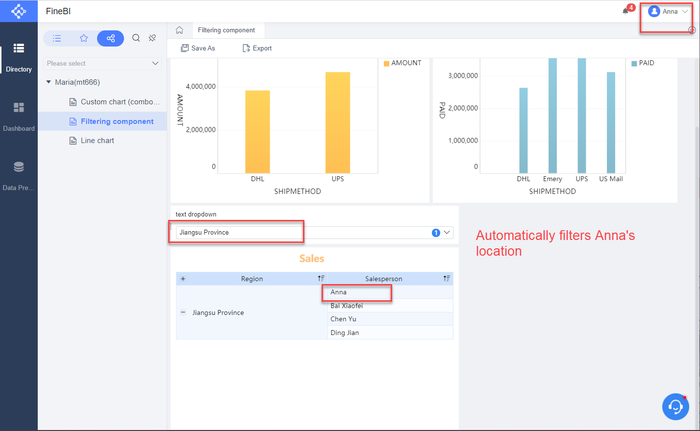 Overview of filtering component function- FineBI Help Document FineBI ...