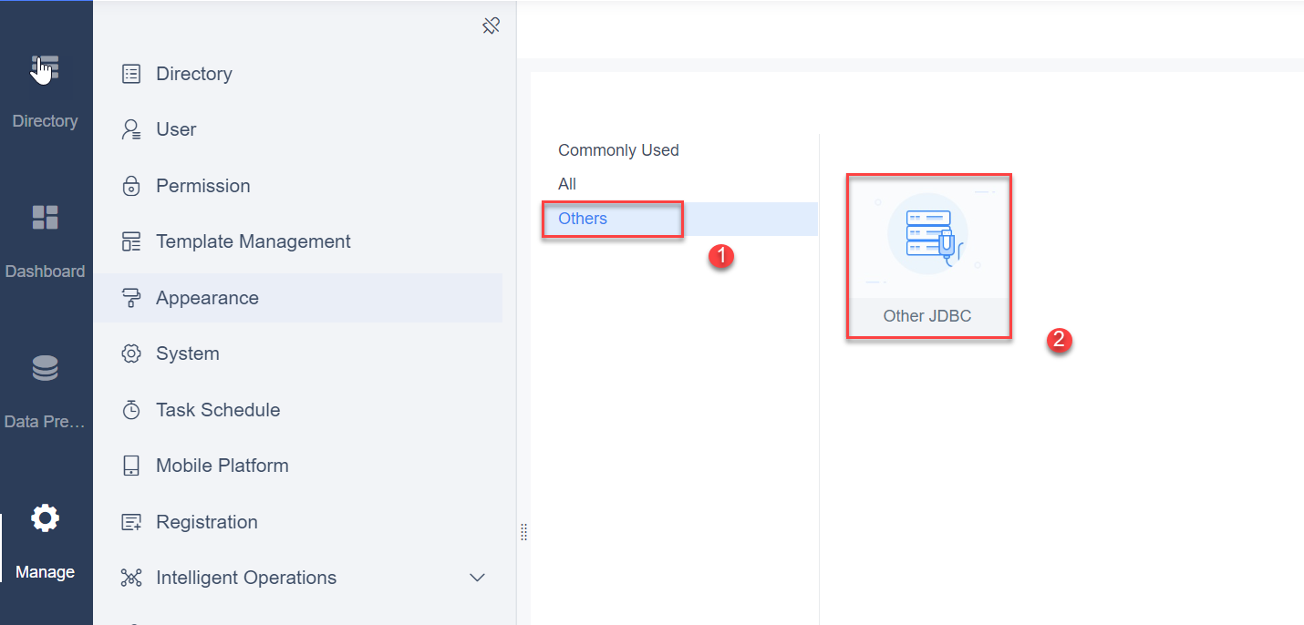 Platform Log LogDB Database- FineBI Help Document FineBI Document