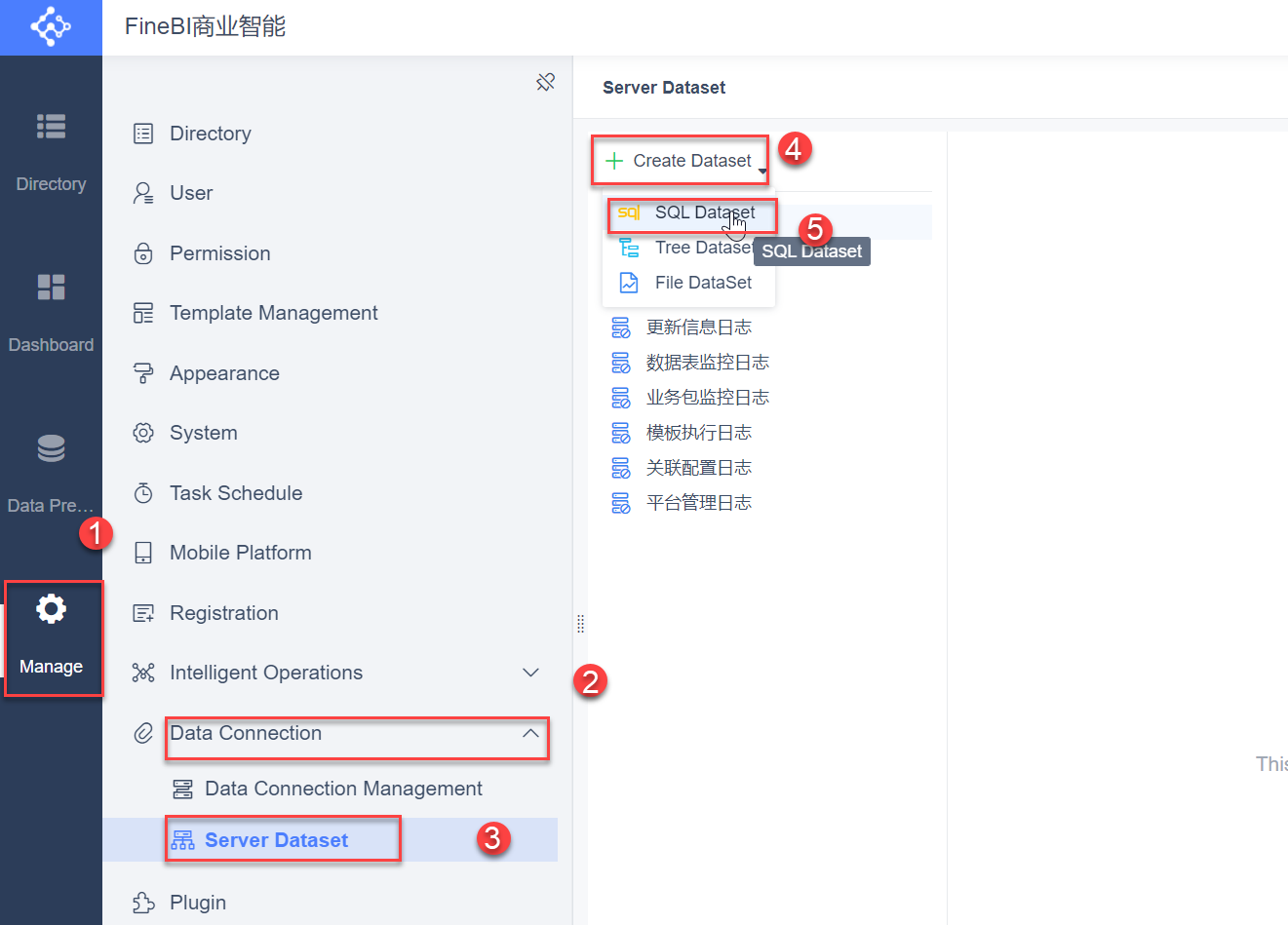 Platform Log LogDB Database- FineBI Help Document FineBI Document