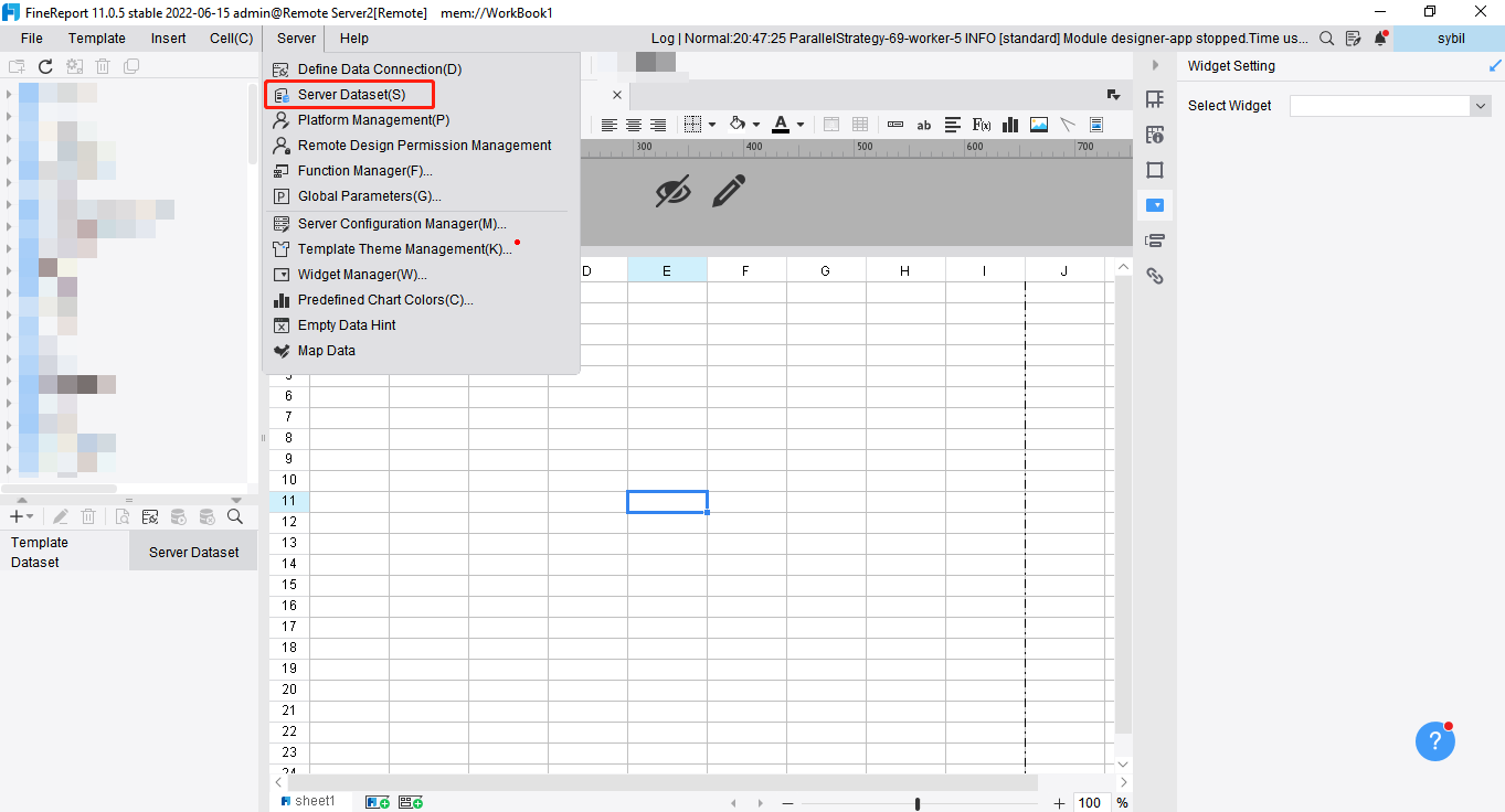 New SAP BW Dataset Plugin- FineBI Help Document FineBI Document