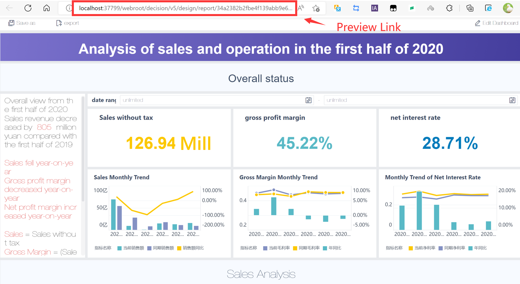 HTML5 Access Dashboard / BI Project- FineBI Help Document FineBI Document