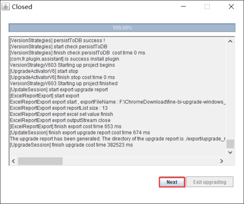 [Standalone] Upgrade from 5.1 to 6.0.5- FineBI Help Document 7.0