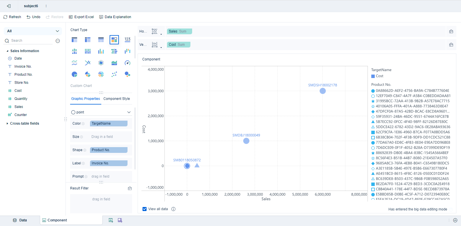 Prompt in Big Data Editing Mode- FineBI Help Document 7.0
