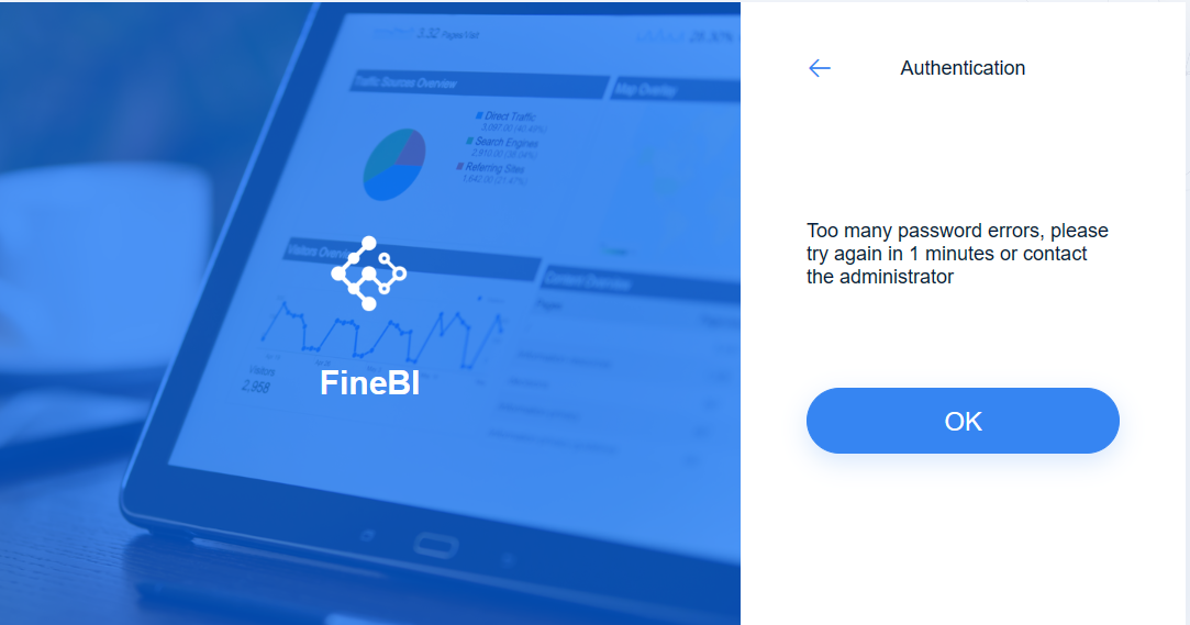 Login Lock- FineBI Help Document 7.0