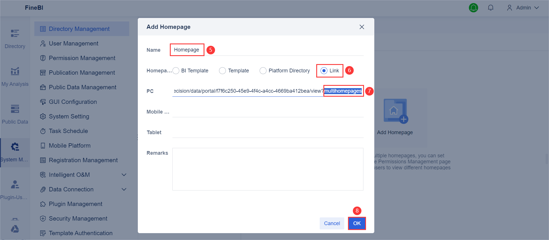 Viewing and Using Data Portal- FineBI Help Document 7.0