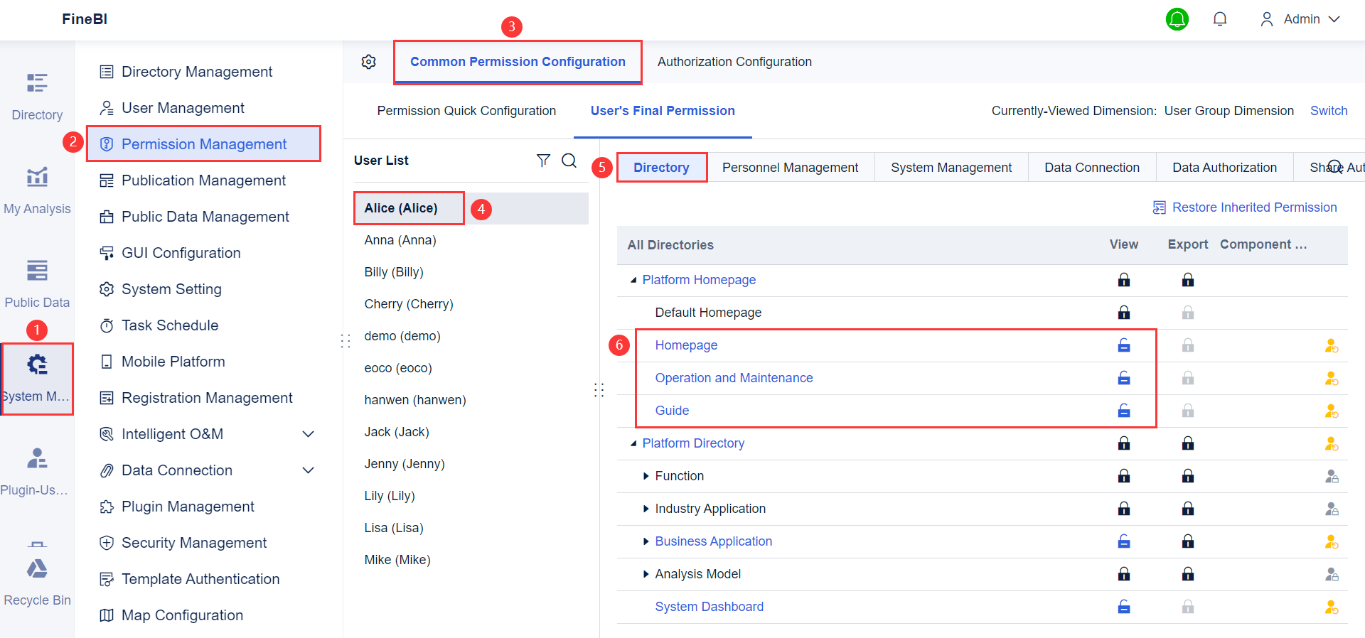 Viewing and Using Data Portal- FineBI Help Document 7.0