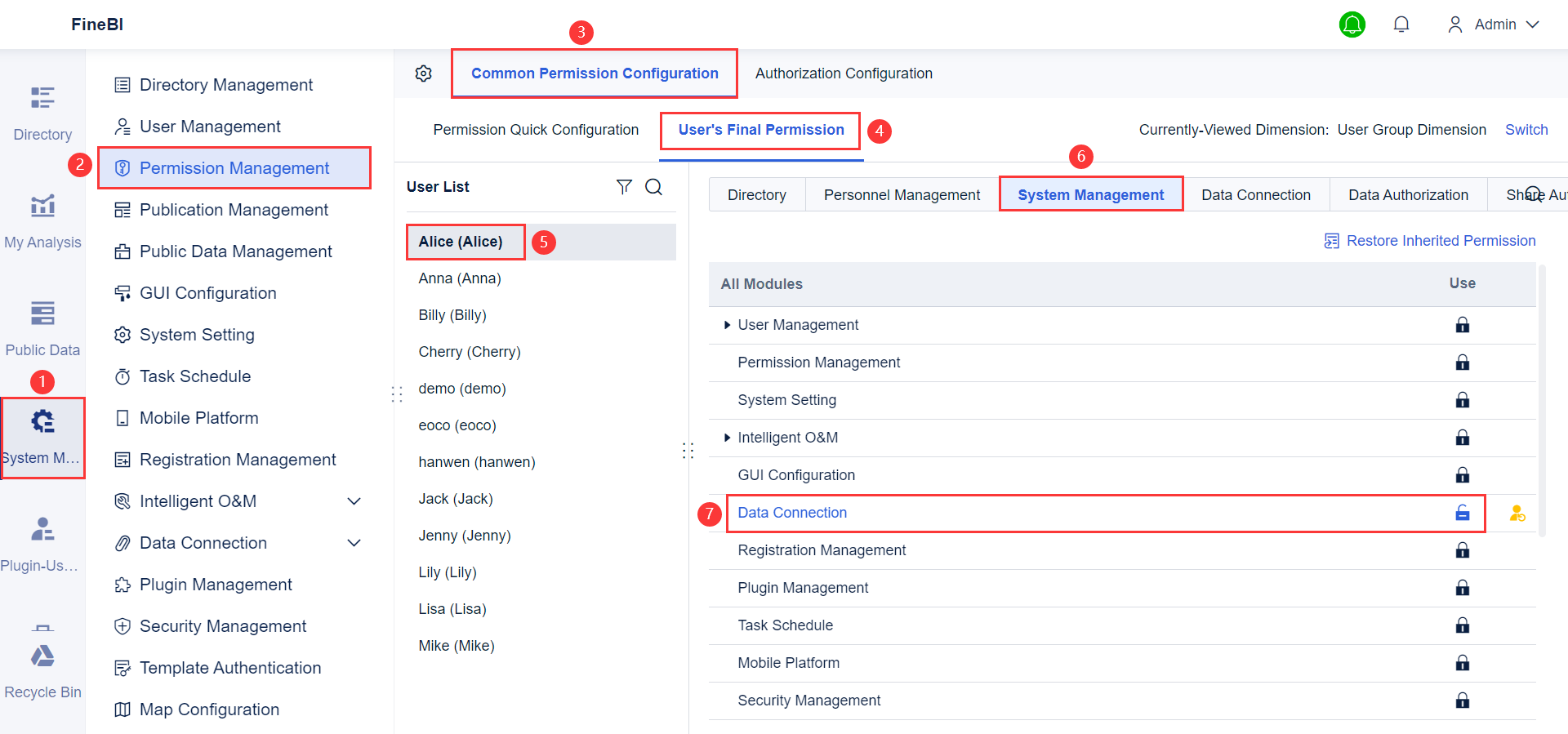 Server Dataset- FineBI Help Document 7.0