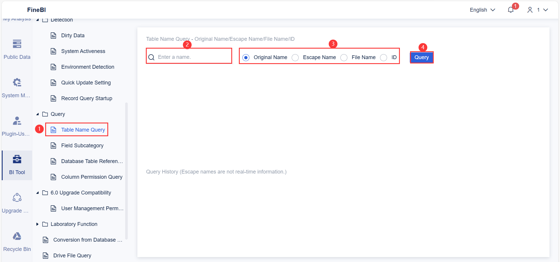 BI Tool- FineBI Help Document