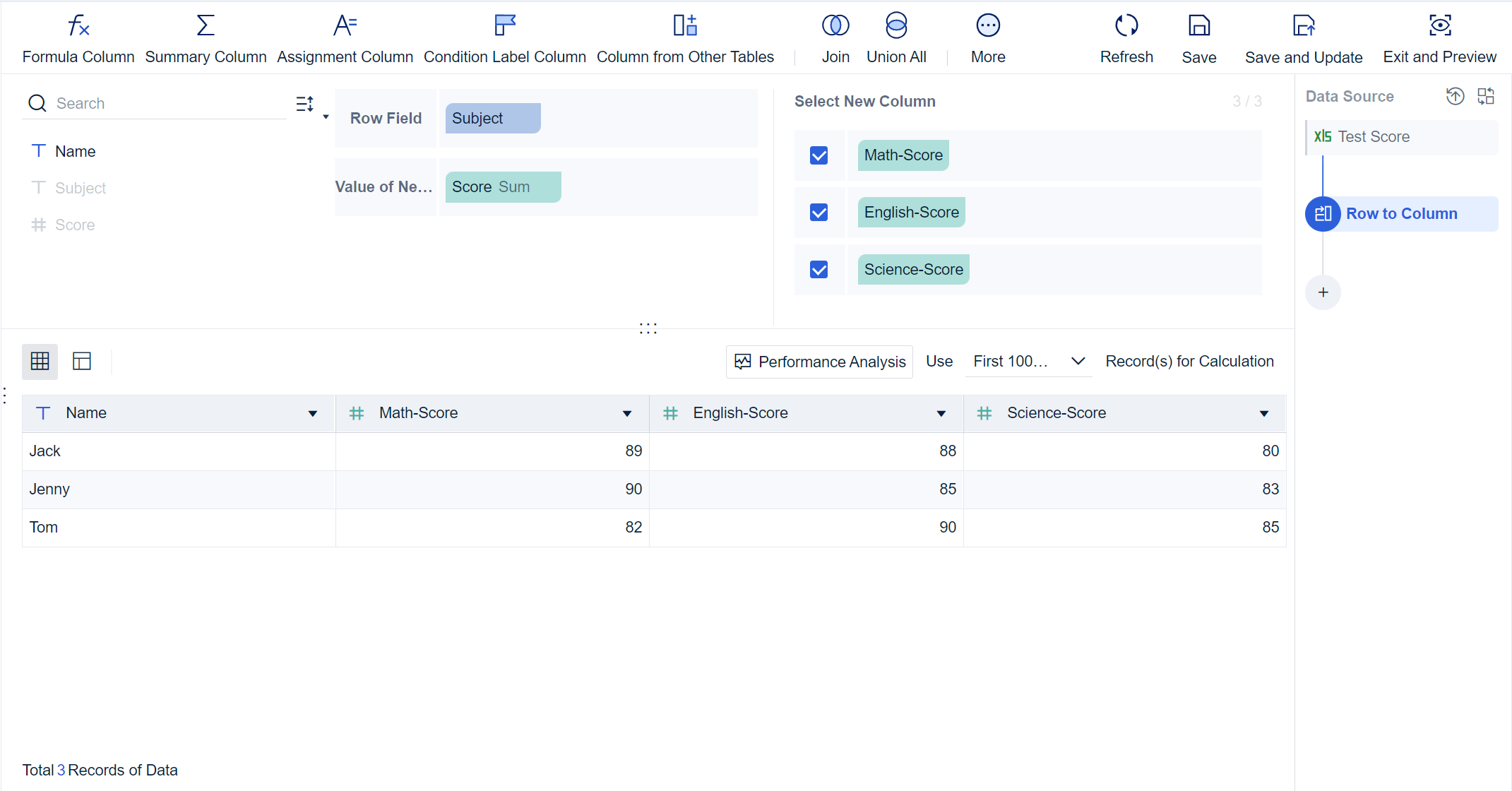 Data Editing Use Guide- FineBI Help Document 7.0