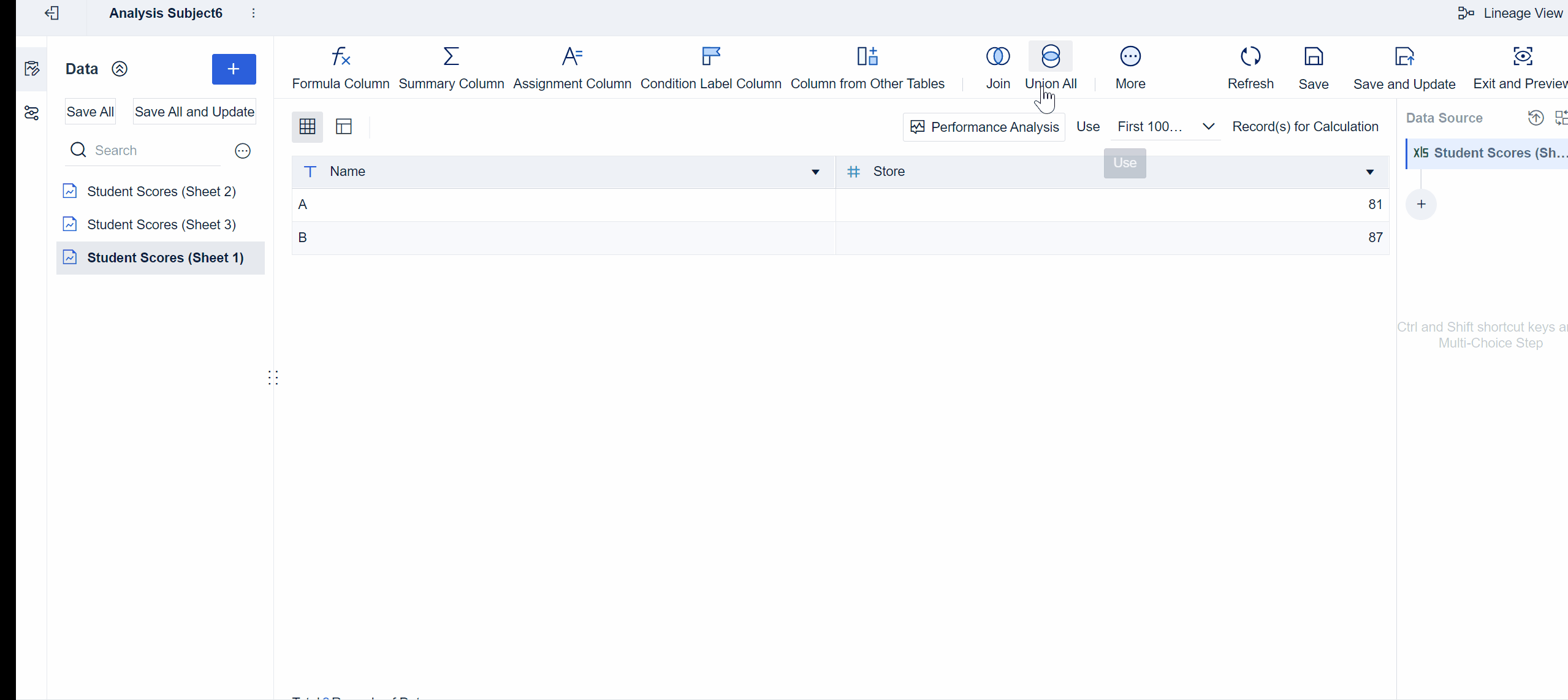 Data Editing Use Guide- FineBI Help Document 7.0