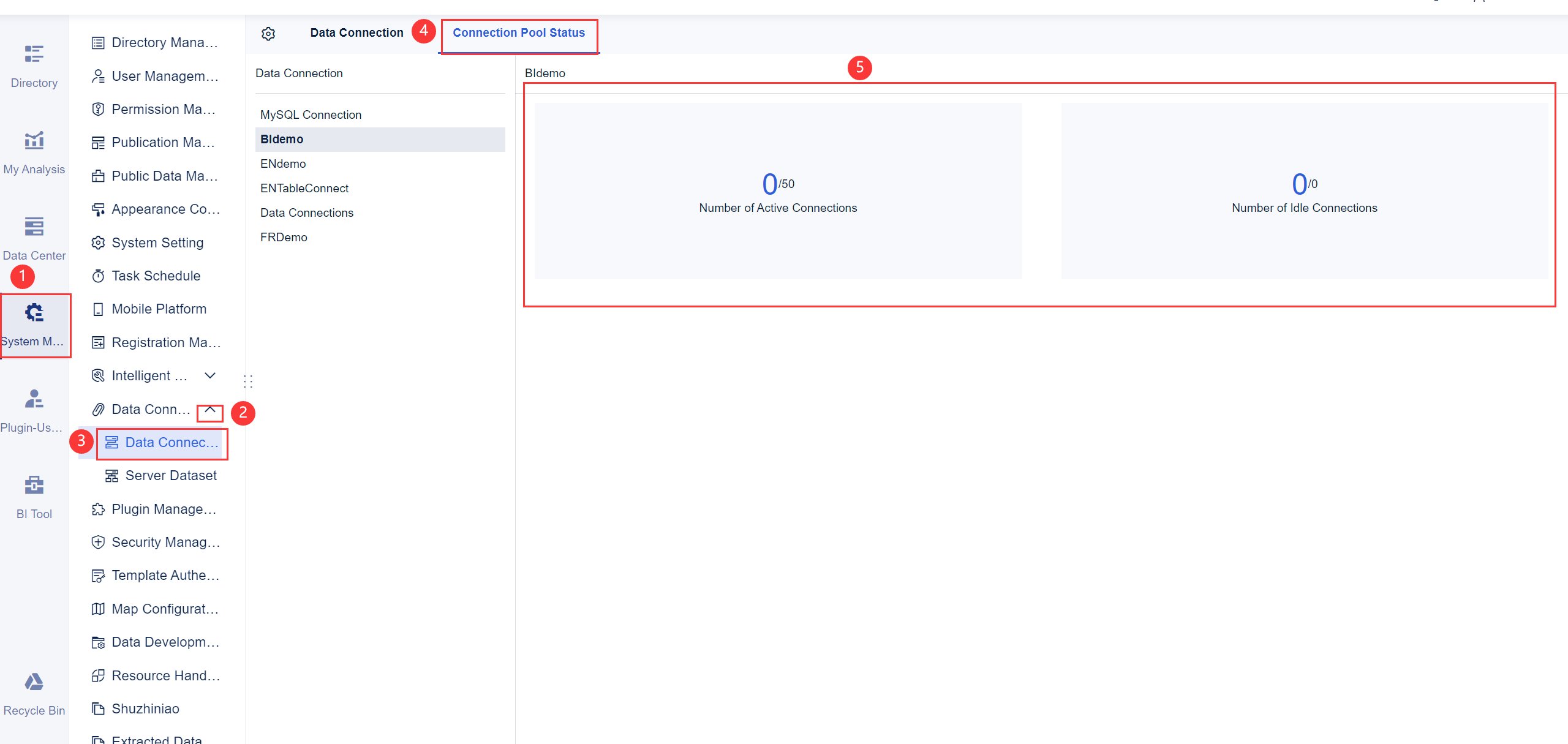 Entry-Level Data Connection Configuration- FineBI Help Document 7.0
