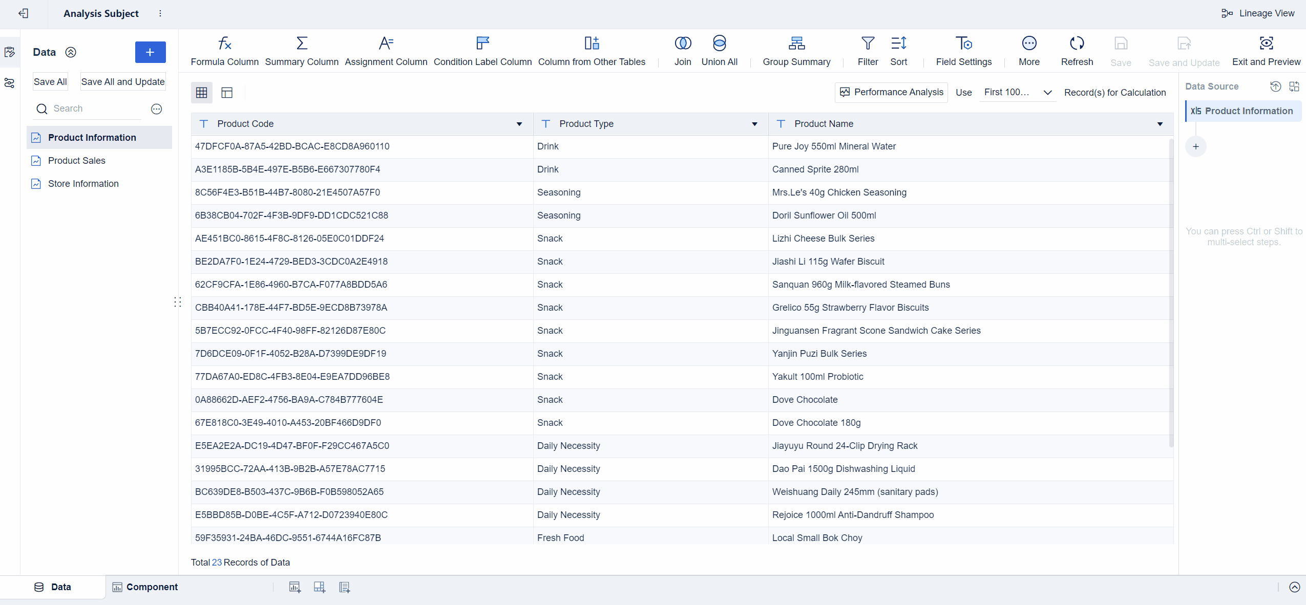 Data Uploading and Editing- FineBI Help Document