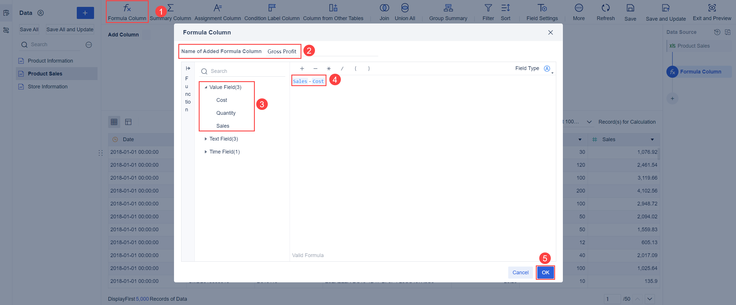Data Uploading and Editing- FineBI Help Document