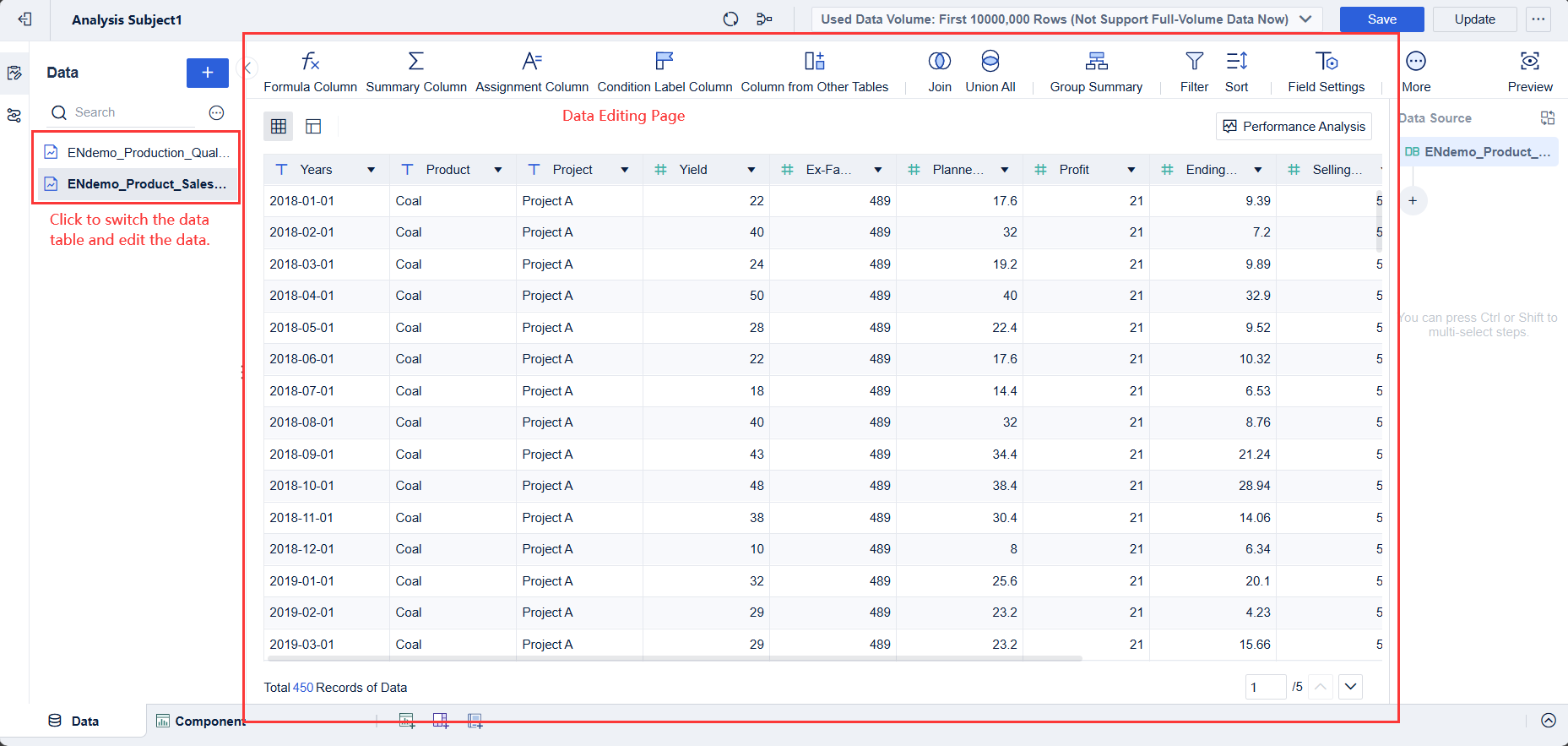 Data Management- FineBI Help Document 7.0