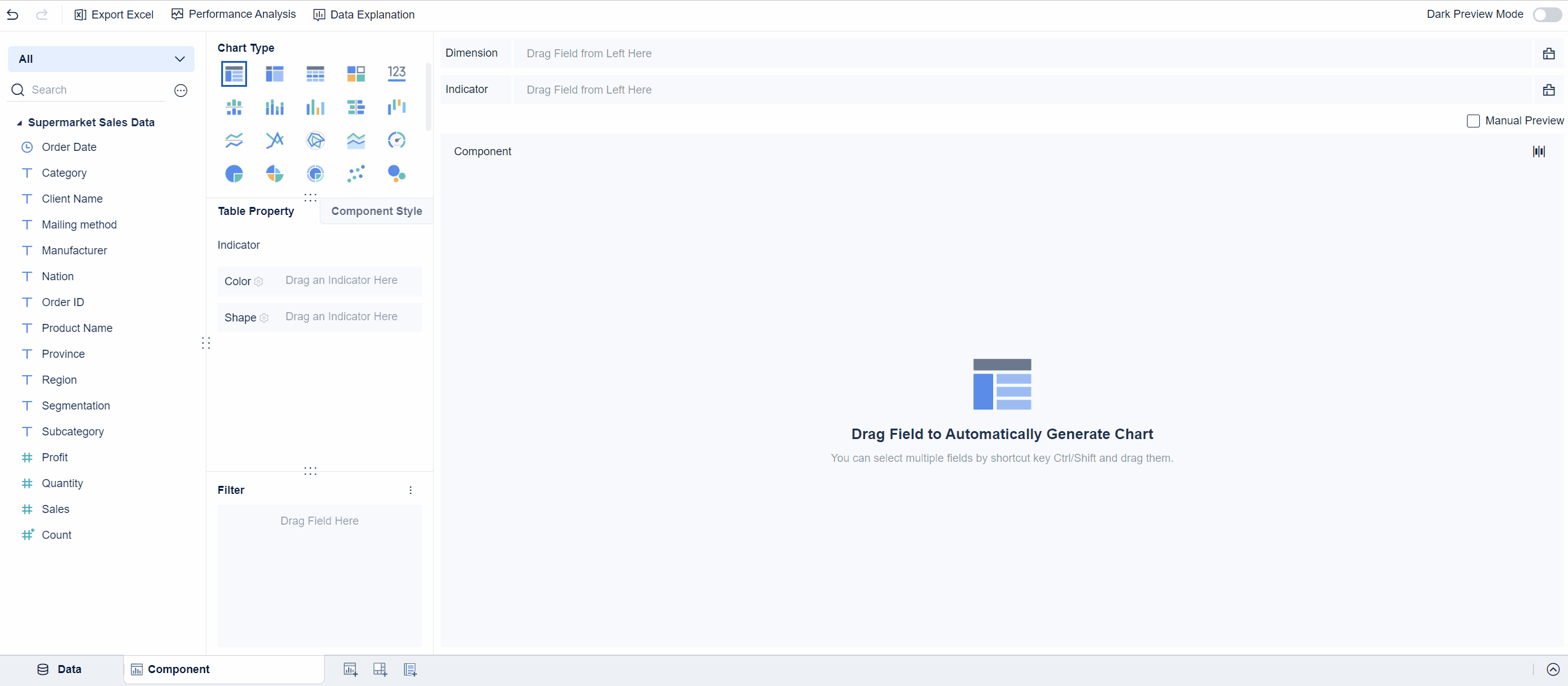 Component Calculation Overview- FineBI Help Document 7.0