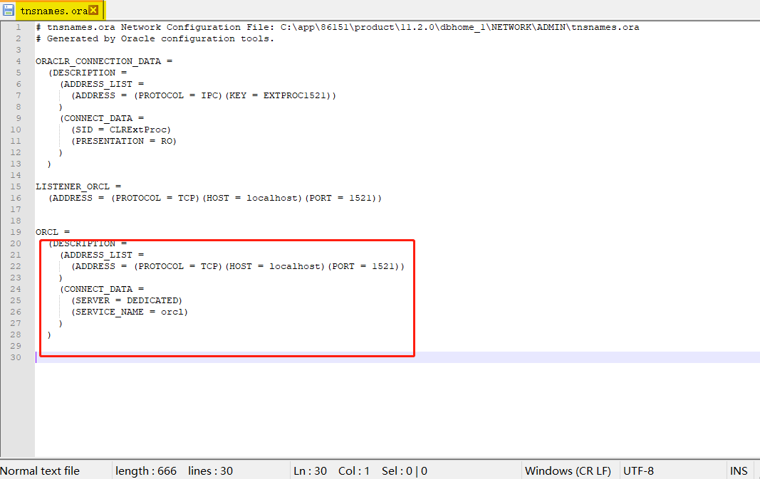 Data Connection to Oracle- FineBI Help Document 7.0