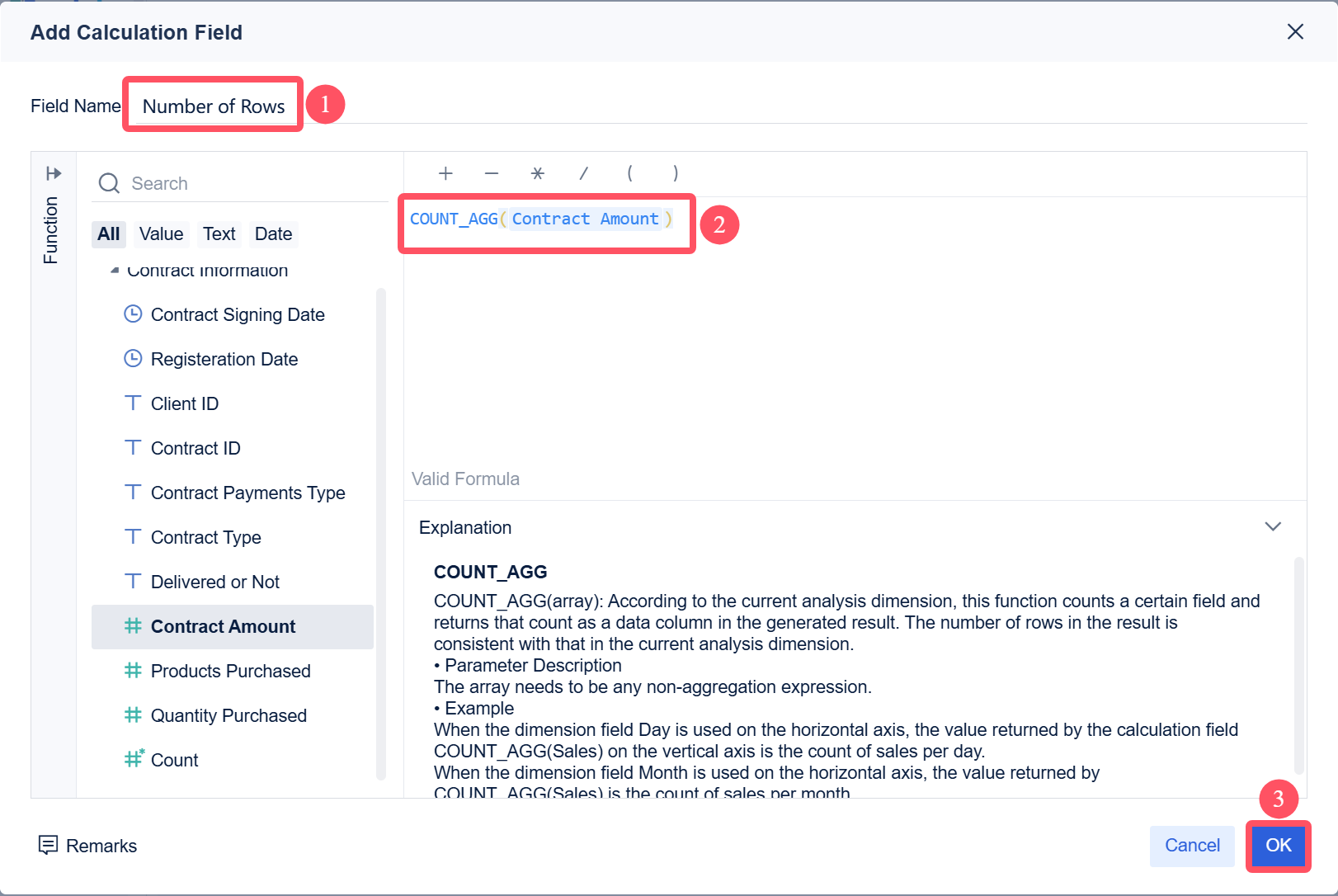 Comparison Between BI Function and Excel Function- FineBI Help Document