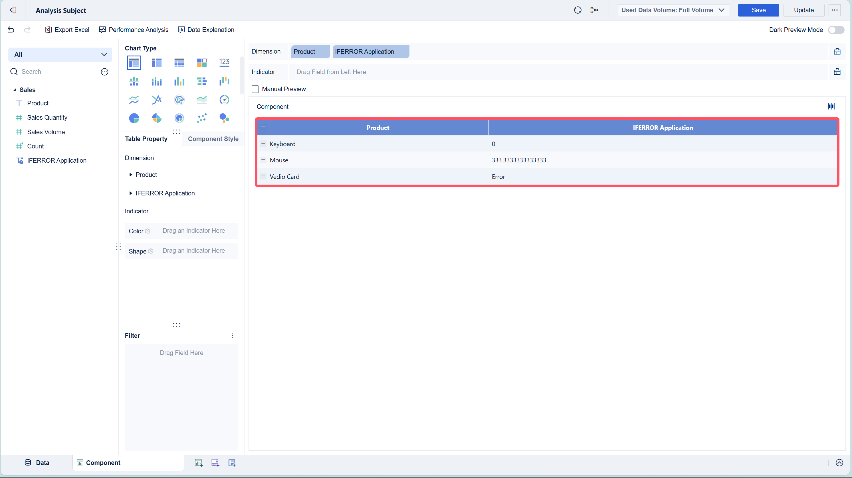 Comparison Between BI Function and Excel Function- FineBI Help Document