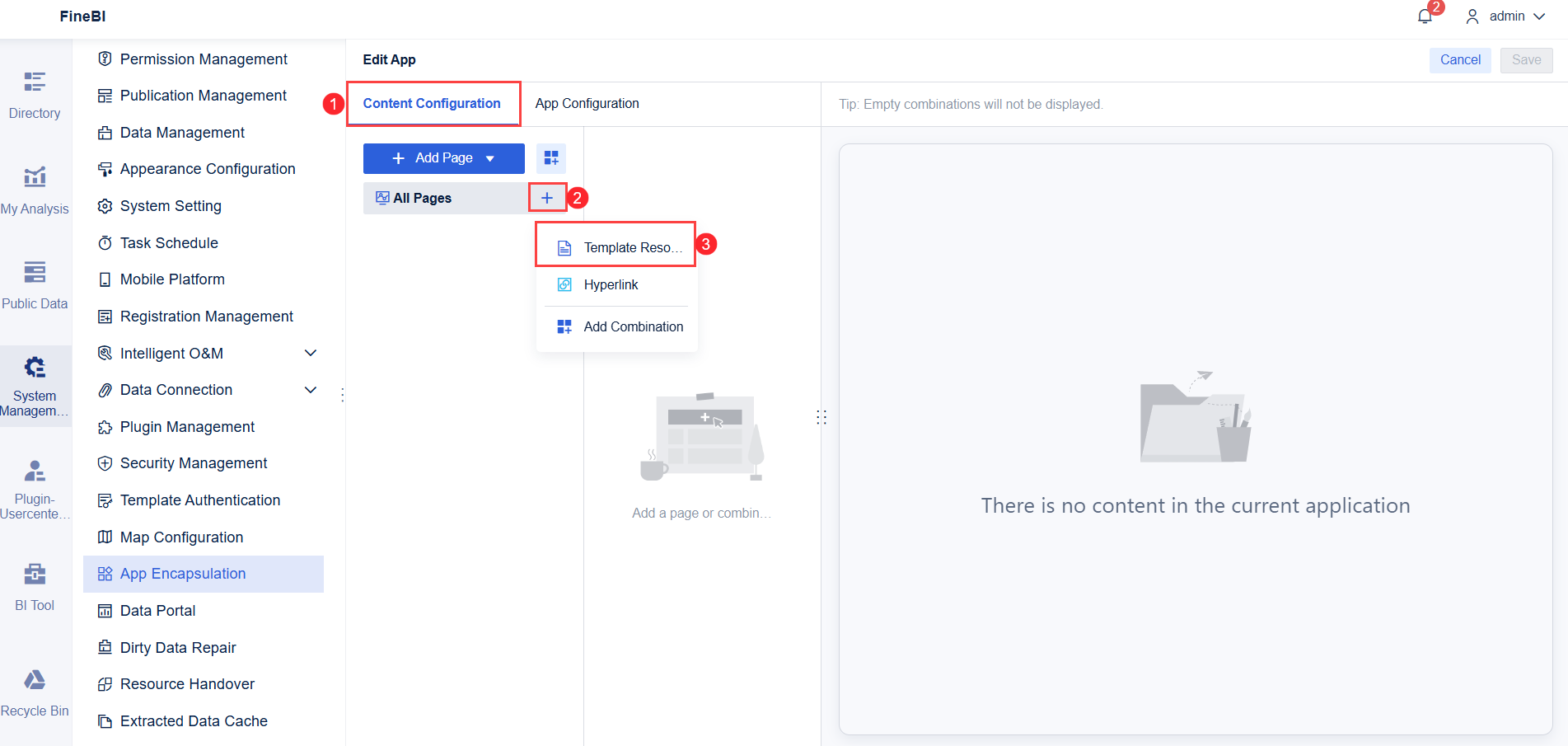 App Encapsulation Example- FineBI Help Document
