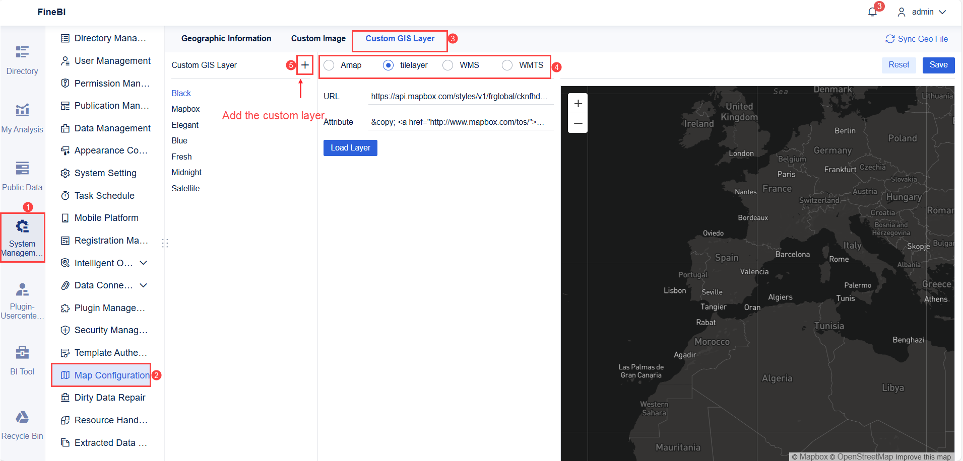 Map Introduction- FineBI Help Document 7.0