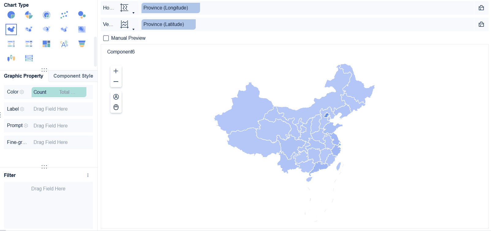 Map Introduction- FineBI Help Document 7.0