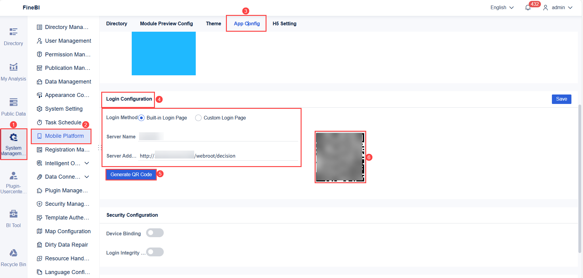 Accessing FineBI in the DataAnalyst App- FineBI Help Document 7.0