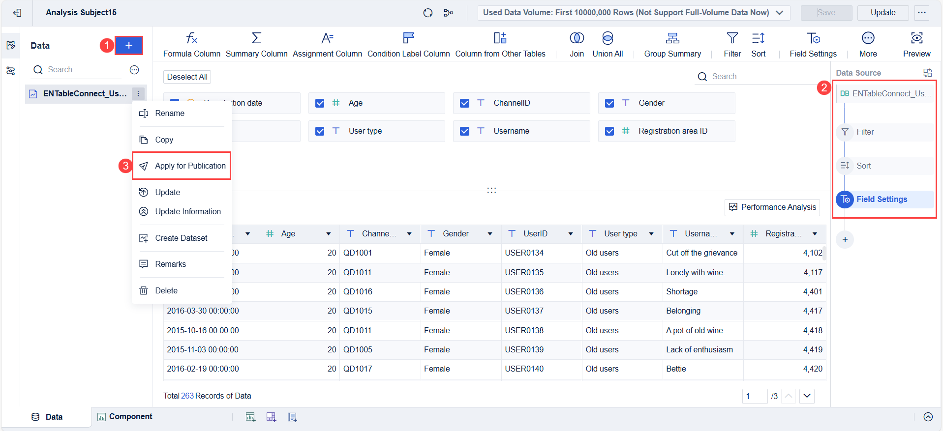 Data Management Overview- FineBI Help Document