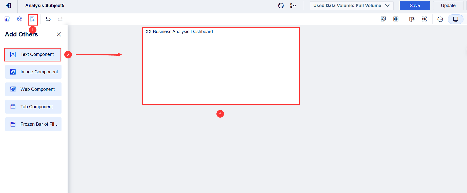 Text Component Overview- FineBI Help Document