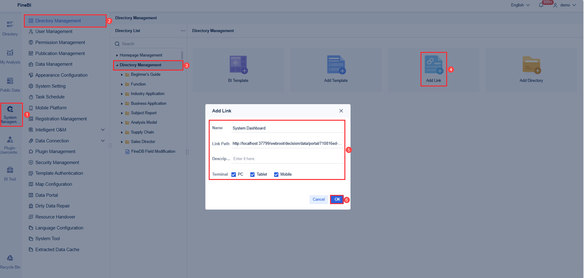 Data Portal Viewing and Usage- FineBI Help Document