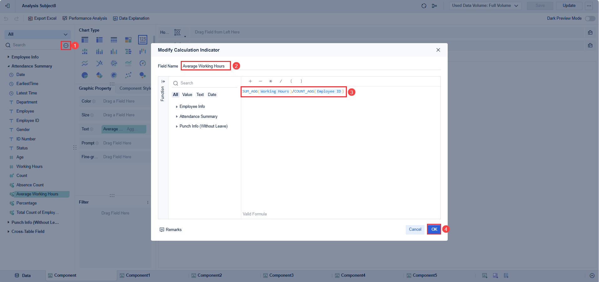 Calculation Usage- FineBI Help Document
