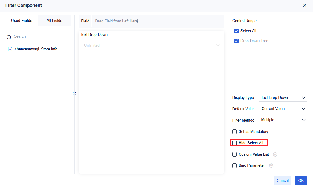 Optimized Component Style- FineBI Help Document 7.0