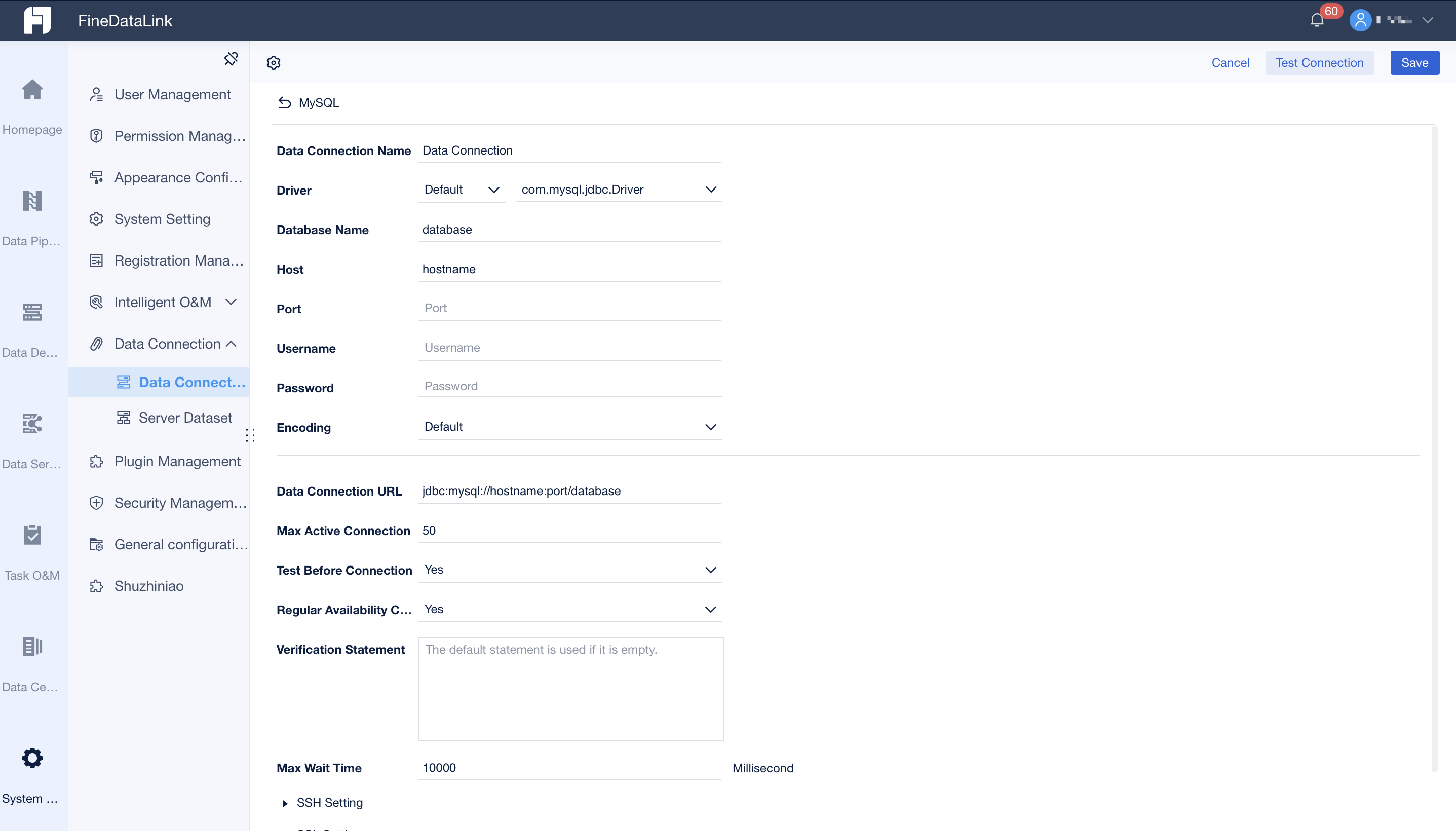 Data Source Creation and Management- FineDataLink-en帮助文档