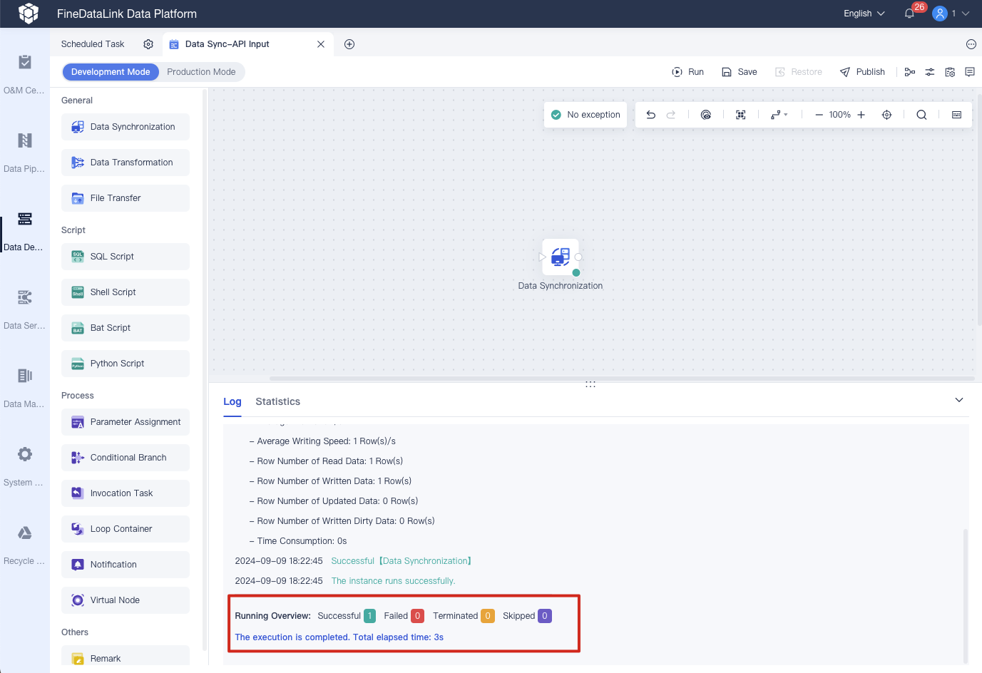 Data Synchronization - API- FineDataLink Help Document