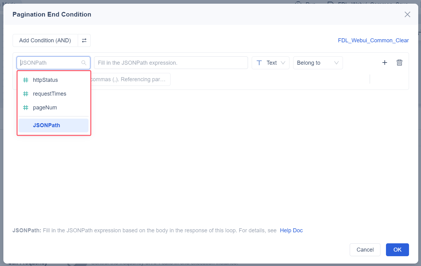 API Input - Paginated Data Fetching- FineDataLink Help Document
