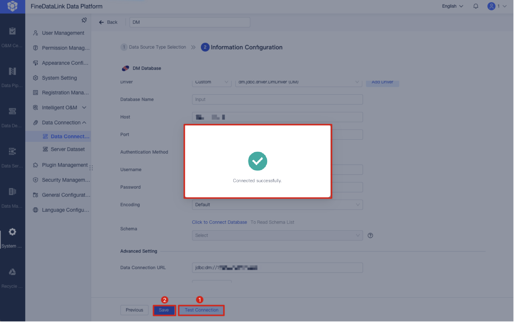 DM Data Connection- FineDataLink Help Document