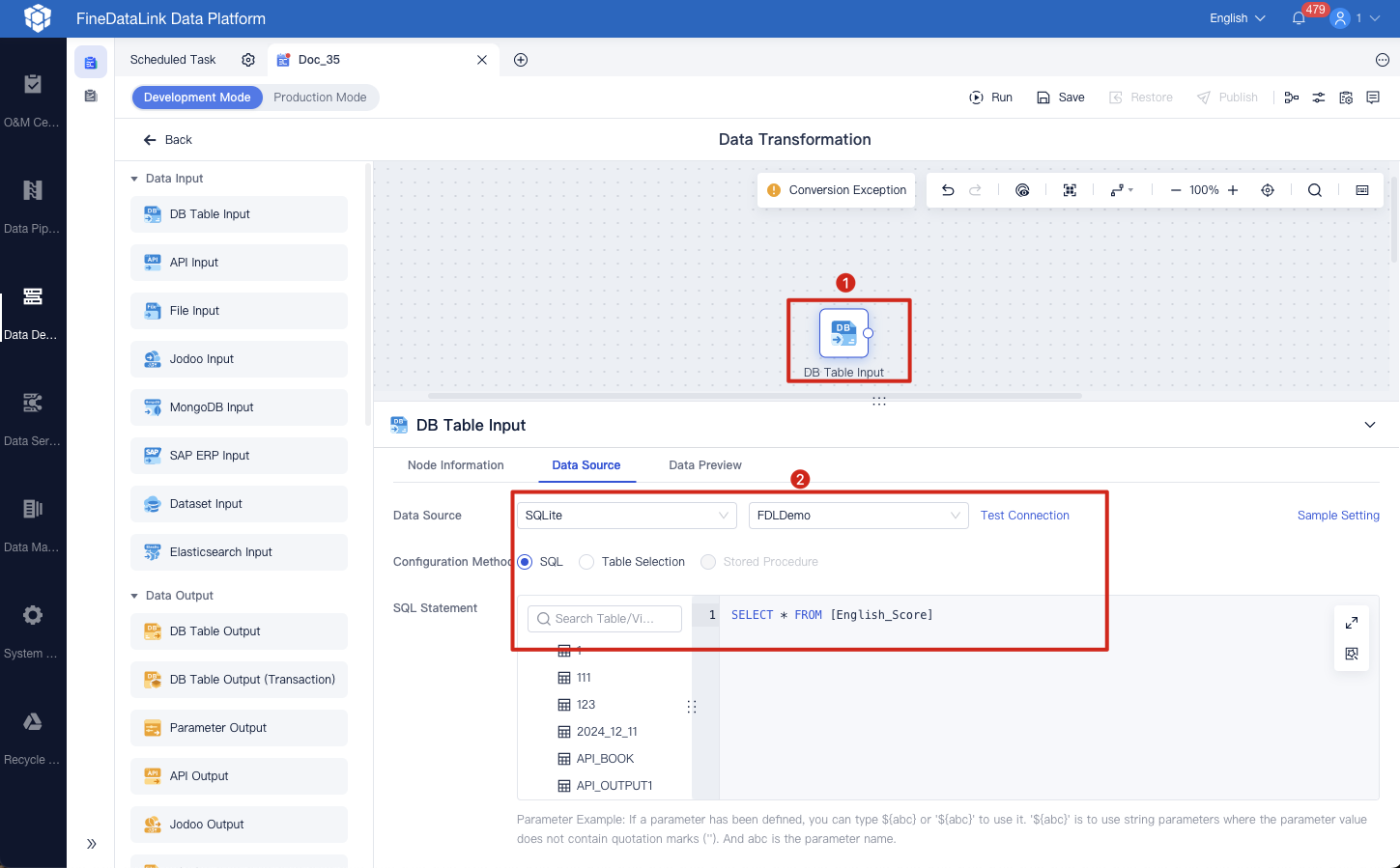 Data Association- FineDataLink Help Document