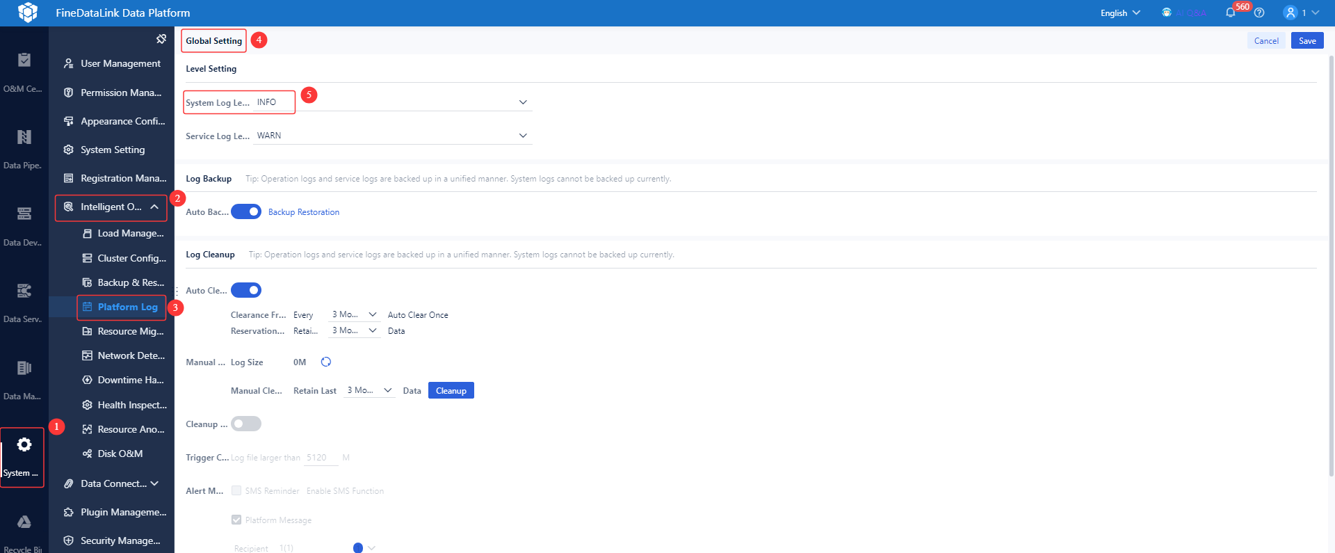 LogDB Database- FineDataLink Help Document