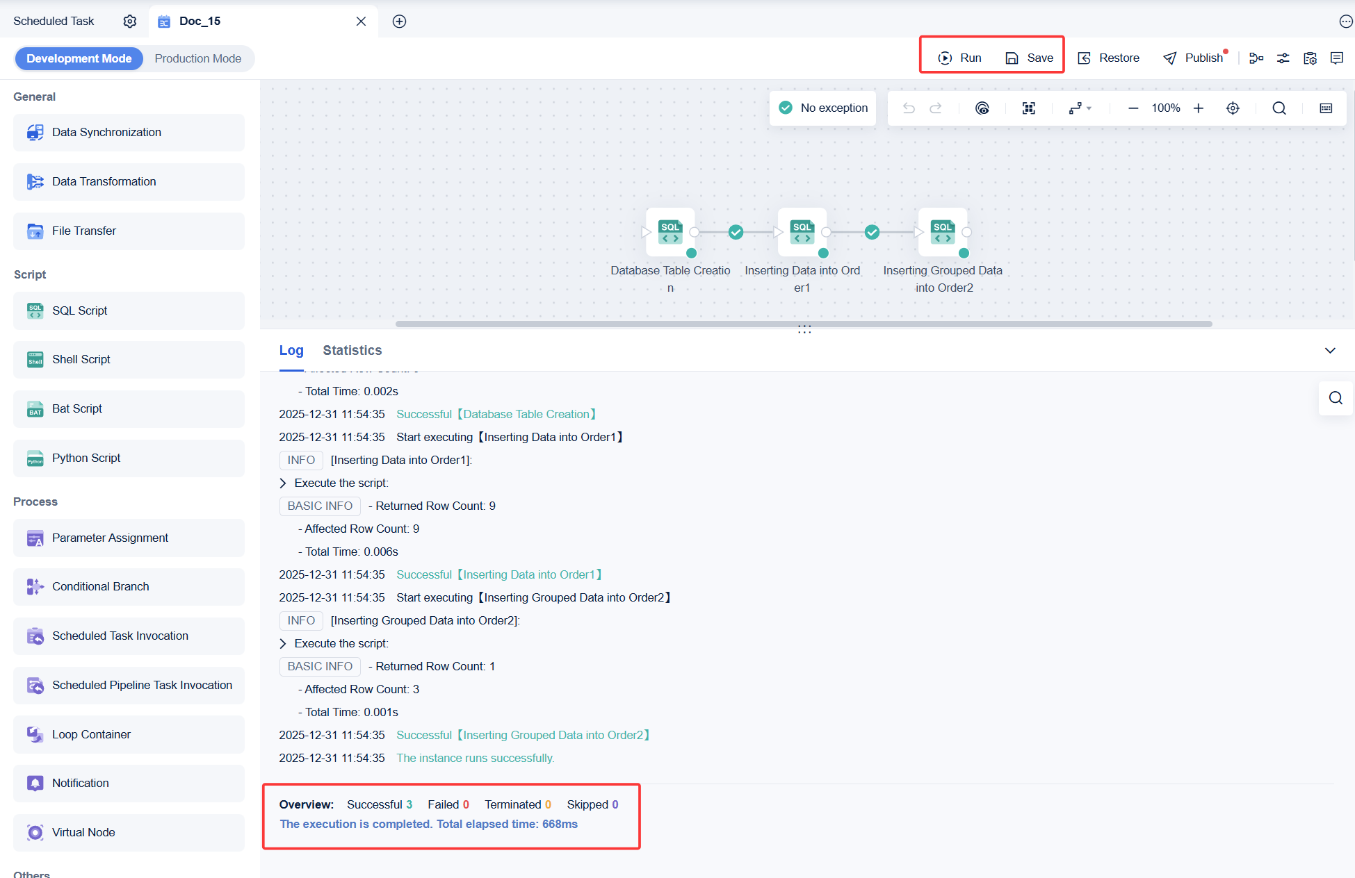 SQL Script- FineDataLink Help Document