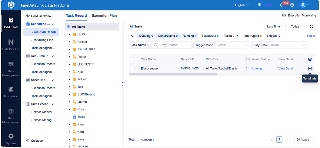 Using Db2 as the External Database- FineDataLink Help Document