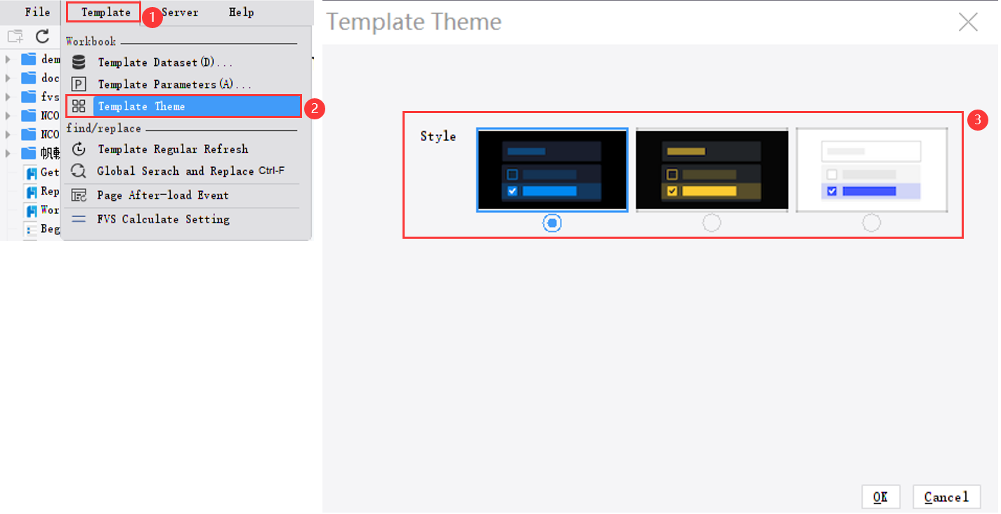 FVS Template Theme-FineReport Help Document