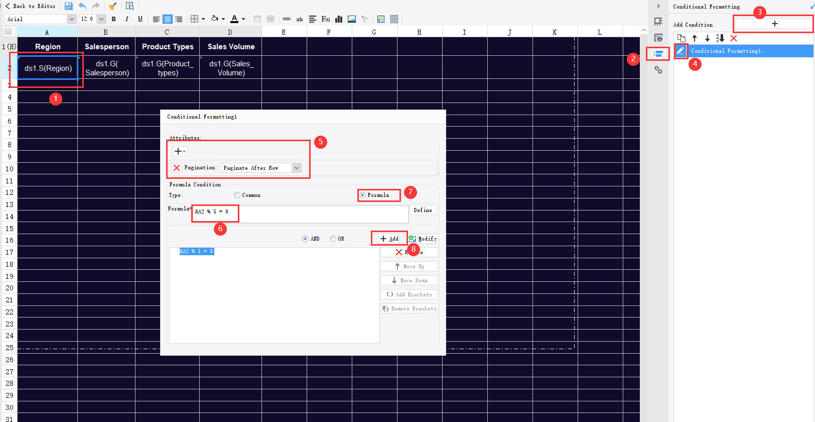 FVS Table Component Timed Page Turn Through JS-FineReport Help Document